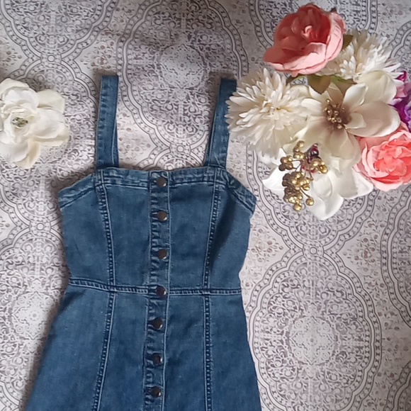 Aeropostale denim button down dress - Picture 4 of 16
